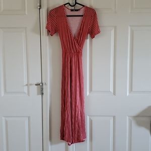 Red Romper Tight Fit